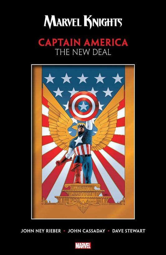 Marvel Knights Captain America Rieber Cassaday Tp New Deal