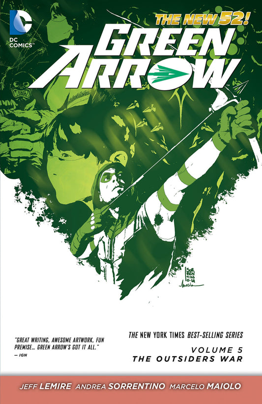 Green Arrow Tp Vol 05 Outsiders War (N52)