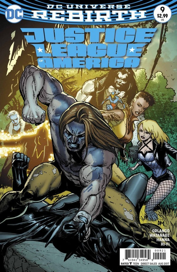 Justice League Of America #9 Var Ed