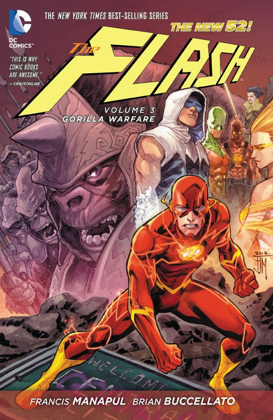 Flash Tp Vol 03 Gorilla Warfare (N52)