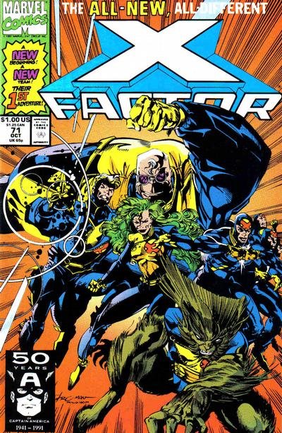 X-Factor #71 (1991) (High Grade)