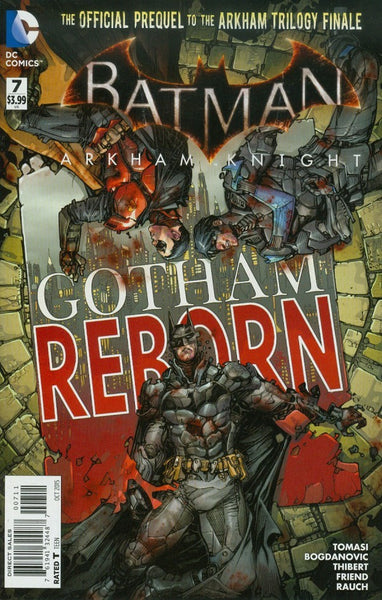 Batman Arkham buying reborn comic books