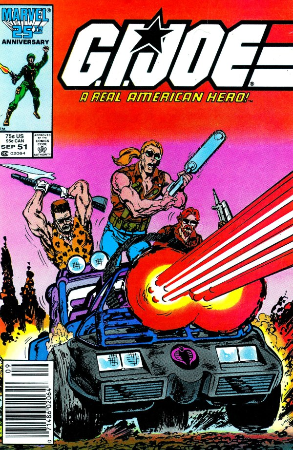 G.I. Joe, A Real American Hero #51 (1986) (High Grade)