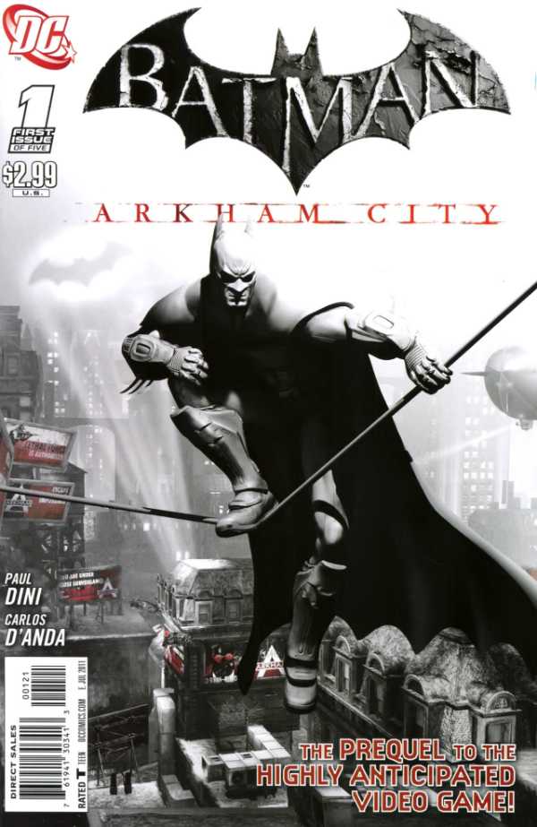 Batman Arkham City #1 (Of 5) Variant Edition