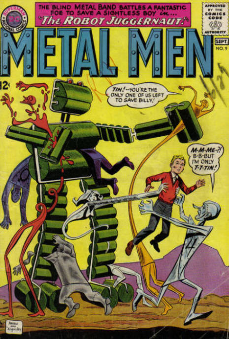 Metal Men #9 Low grade (1964)