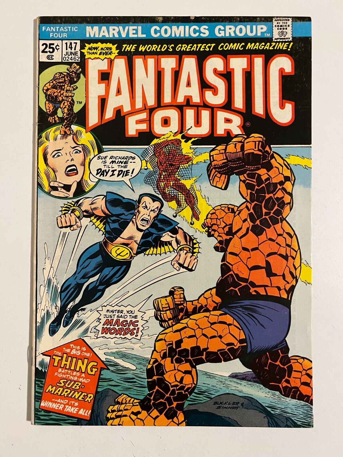 Fantastic Four #147 (VF-)