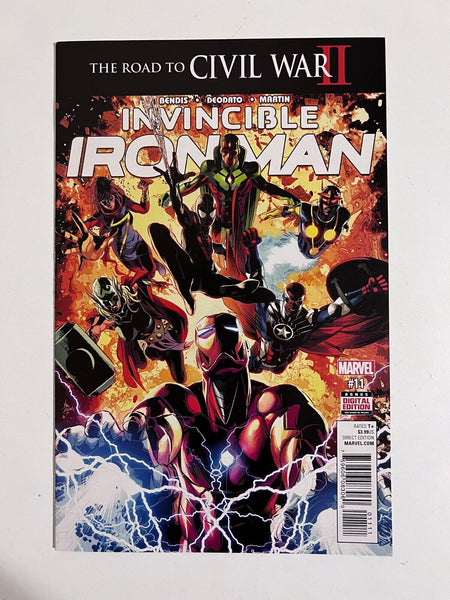 Invincible ironman road to cival war 2 issue 8 and 11 sale -14