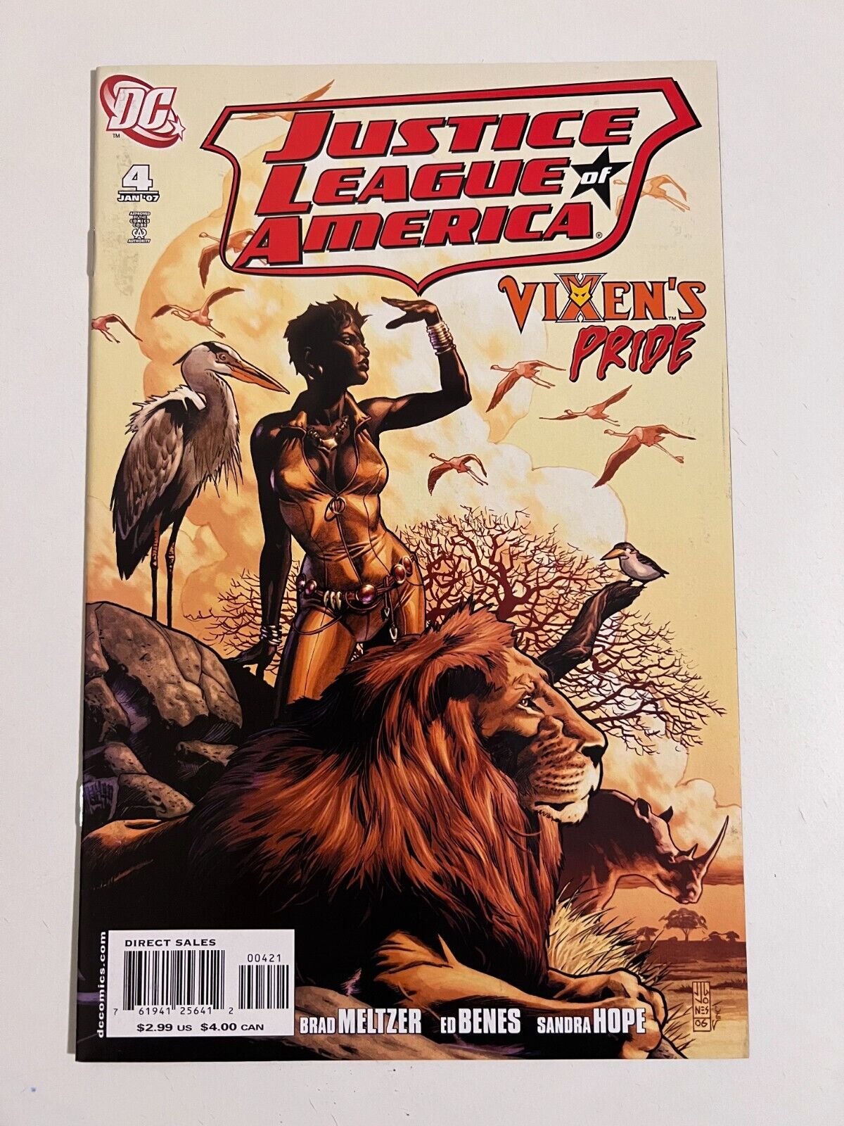 Justice League of America #4 J.G. Jones Variant Vol 2