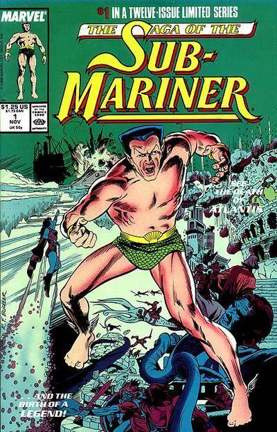 Saga of the Sub-Mariner #1 (1988) (Mid Grade)