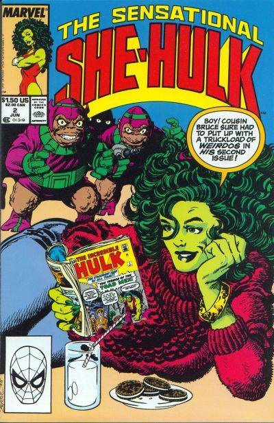 Sensational She-Hulk #2 (1989) (High Grade)