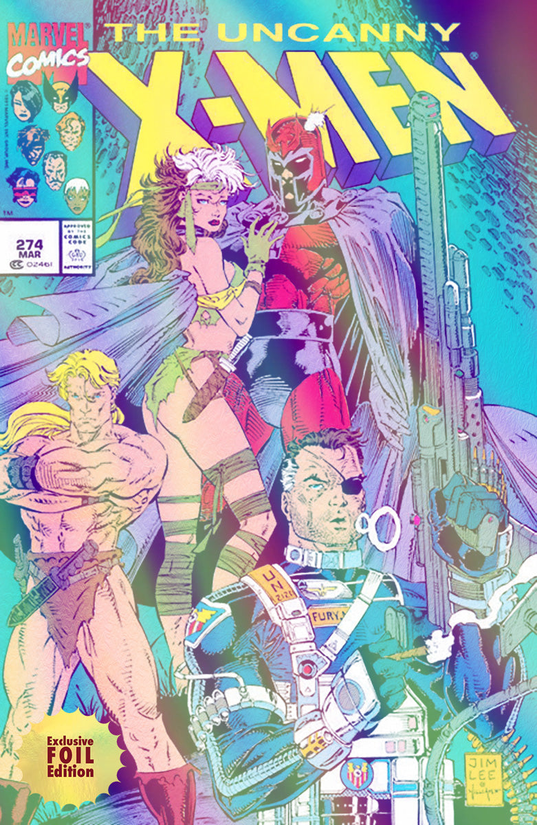 [FOIL] UNCANNY X-MEN #274 FACSIMILE UNKNOWN COMICS EXCLUSIVE VAR (09/04/2024)