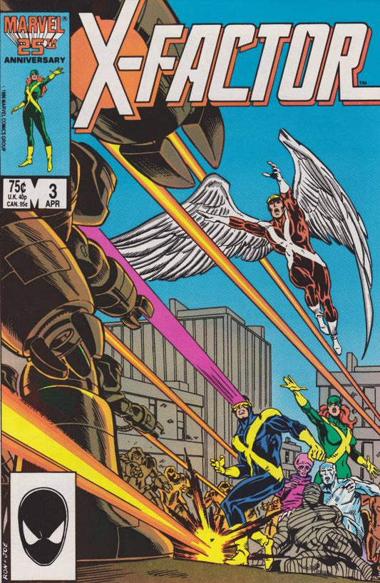 X-Factor #3 Mid grade (1986)