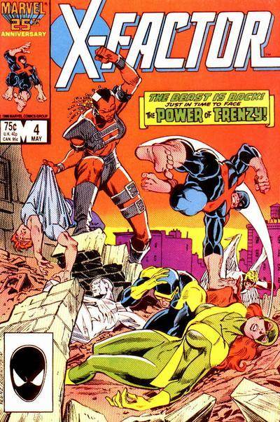 X-Factor #4 Mid/High grade (1986)