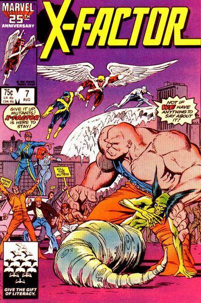 X-Factor #7 Mid grade (1986)